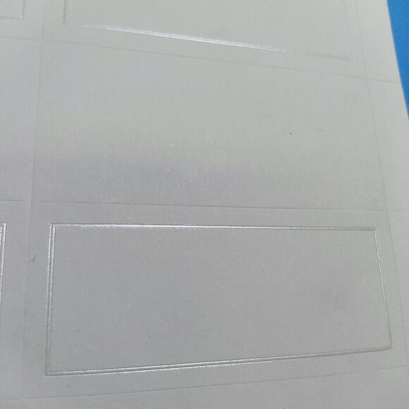 DIY Place Cards White & Silver Gartner Studios Party Wedding Shower 12 Sheets - Picture 3 of 6